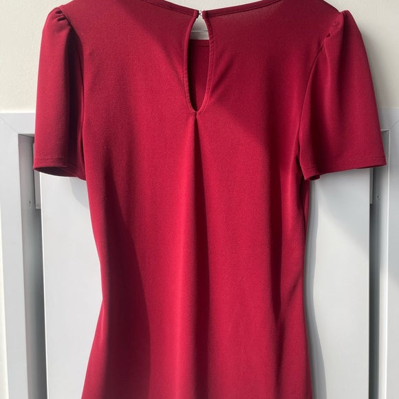 Express Red Blouse - Picture 2 of 4